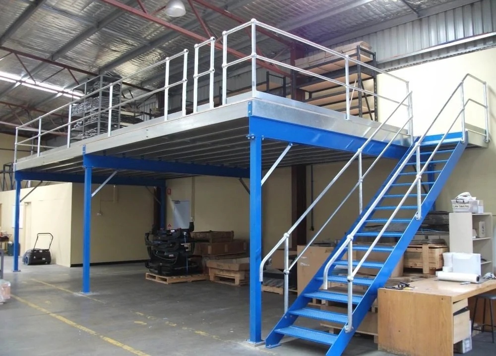 Mezzanine Handrail Systems