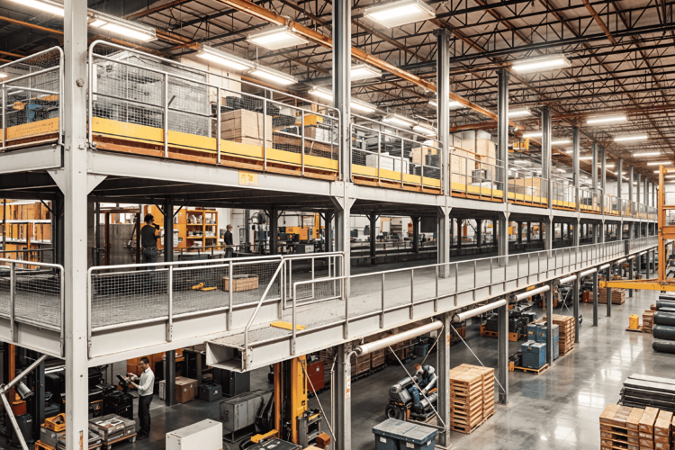 Scaling Success: The Advantages of Tiered Mezzanine Floors