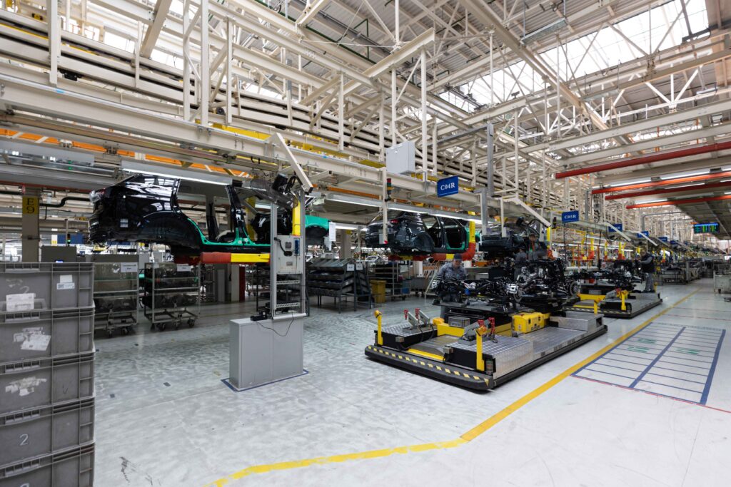 Automobile Production Line with Car Assembly